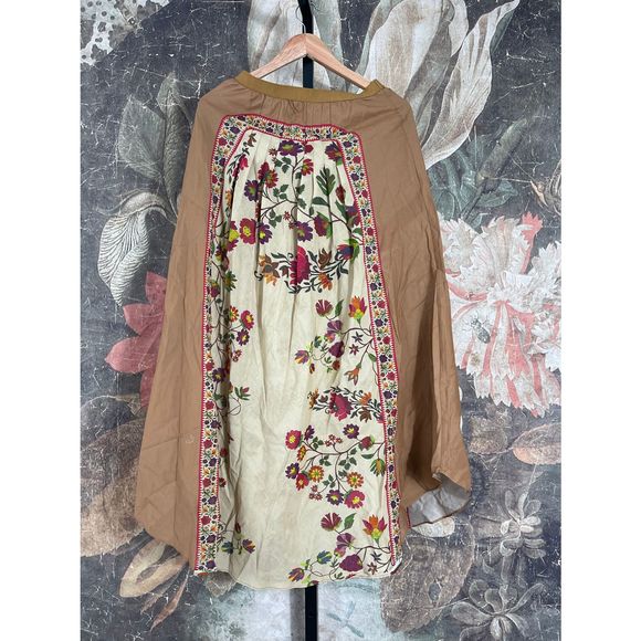 New Anthropologie Mes Demoiselles V-Neck Velvet Dress $480 SIZE 36 US 4 Floral